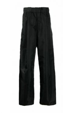 Dries Van Noten Broeken Wide Trousers Black