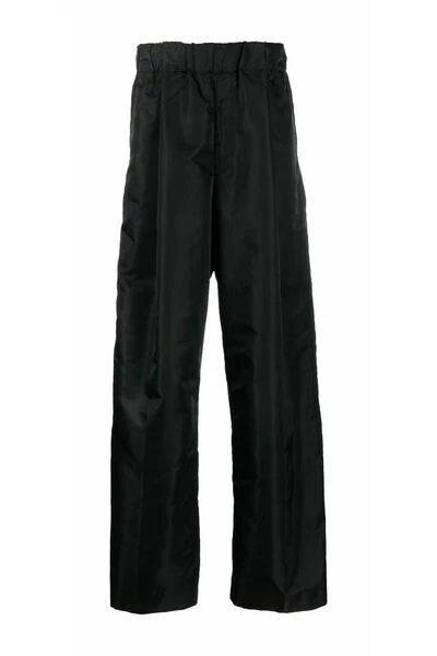 Dries Van Noten Broeken Wide Trousers Black 3 Dries Van Noten Broeken Wide Trousers Black