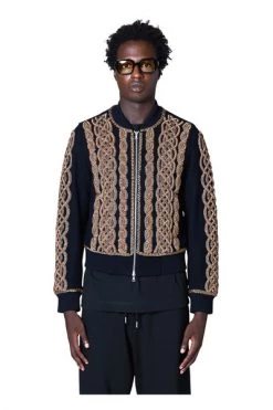 Dries Van Noten Hoodies & Sweatvesten Zip-throughs Brown