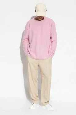 Dries Van Noten Truien & Vesten Round Neck Sweatshirt Pink -Dries Van Noten Verkoopwinkel d9e82cdc8ff9e9d8d4ce3f63afc2356a