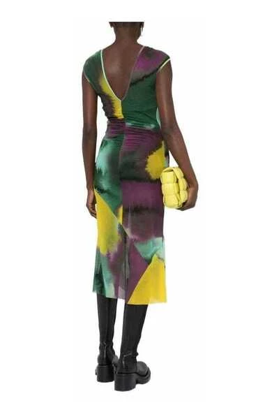 Dries Van Noten Zomerjurken Summer Dresses Yellow 4 Dries Van Noten Zomerjurken Summer Dresses Yellow - Afbeelding 2