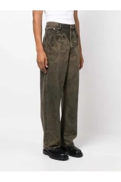 Dries Van Noten Regular Fit Jeans Jeans Brown -Dries Van Noten Verkoopwinkel e2d5937dad0ab23a3ca4a441ffb1e3de