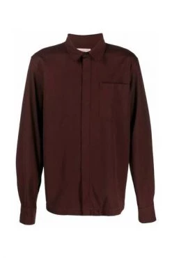 Dries Van Noten Zakelijke Overhemden Formal Shirts Red