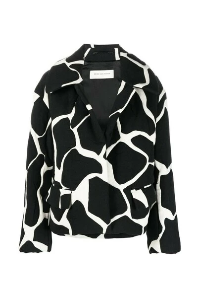 Dries Van Noten Gewatteerde Jassen DOWN JACKET Black 3 Dries Van Noten Gewatteerde Jassen DOWN JACKET Black