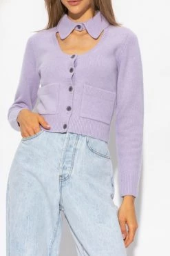 Dries Van Noten Vesten Wool Cardigan Purple 9 Dries Van Noten Vesten Wool Cardigan Purple -Dries Van Noten Verkoopwinkel e9a792ba7ad8ce5ce2af5b7372808133