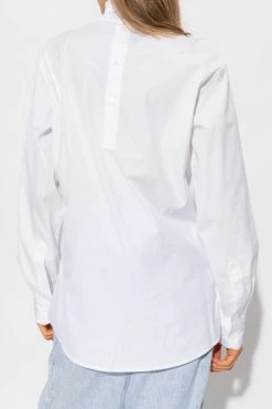 Dries Van Noten Blouses Cotton Top White