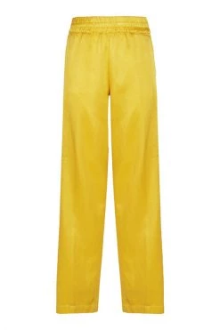 Dries Van Noten Wijde Broeken Wide Trousers Yellow