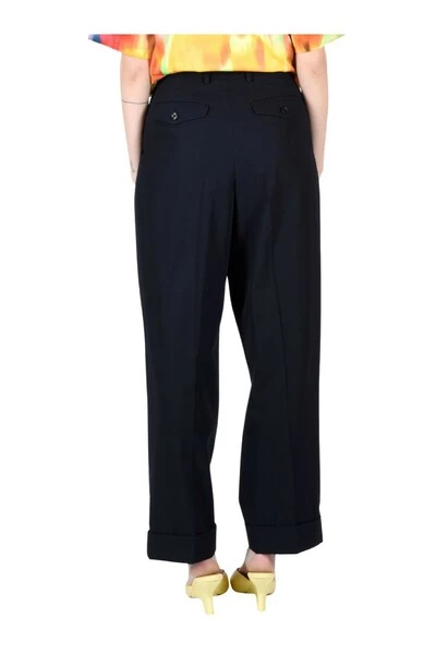 Dries Van Noten Pantalons Trousers Blue 4 Dries Van Noten Pantalons Trousers Blue - Afbeelding 2