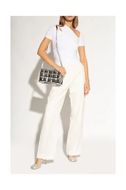 Dries Van Noten Leather Pumps Gray -Dries Van Noten Verkoopwinkel f378fc18ce0c27ad504020f7c2469505