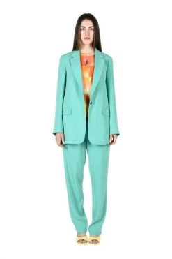 Dries Van Noten Vrijetijds Broeken Trousers Green