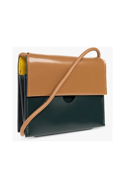 Dries Van Noten Portefeuilles Strapped Wallet Green 4 Dries Van Noten Portefeuilles Strapped Wallet Green - Afbeelding 2