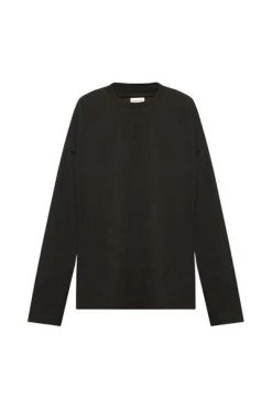 Dries Van Noten Longsleeves T-shirt With Long Sleeves Black -Dries Van Noten Verkoopwinkel f5d16484bcf8e6d7e90dc799db6c40e6
