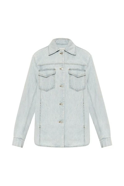 Dries Van Noten Spijkerblouses Denim Shirt Blue 4 Dries Van Noten Spijkerblouses Denim Shirt Blue - Afbeelding 2