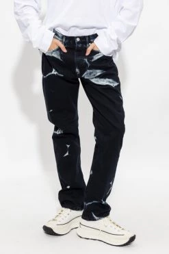 Dries Van Noten Regular Fit Jeans Jeans With Slightly Tapered Legs Blue