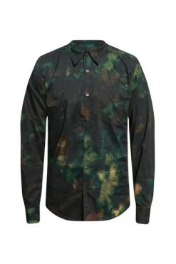 Dries Van Noten Casual Overhemden Cotton Shirt Black